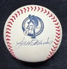 Jack Morris Number Retirement Logo Signed Autographed Baseball - Detroit Tigers
