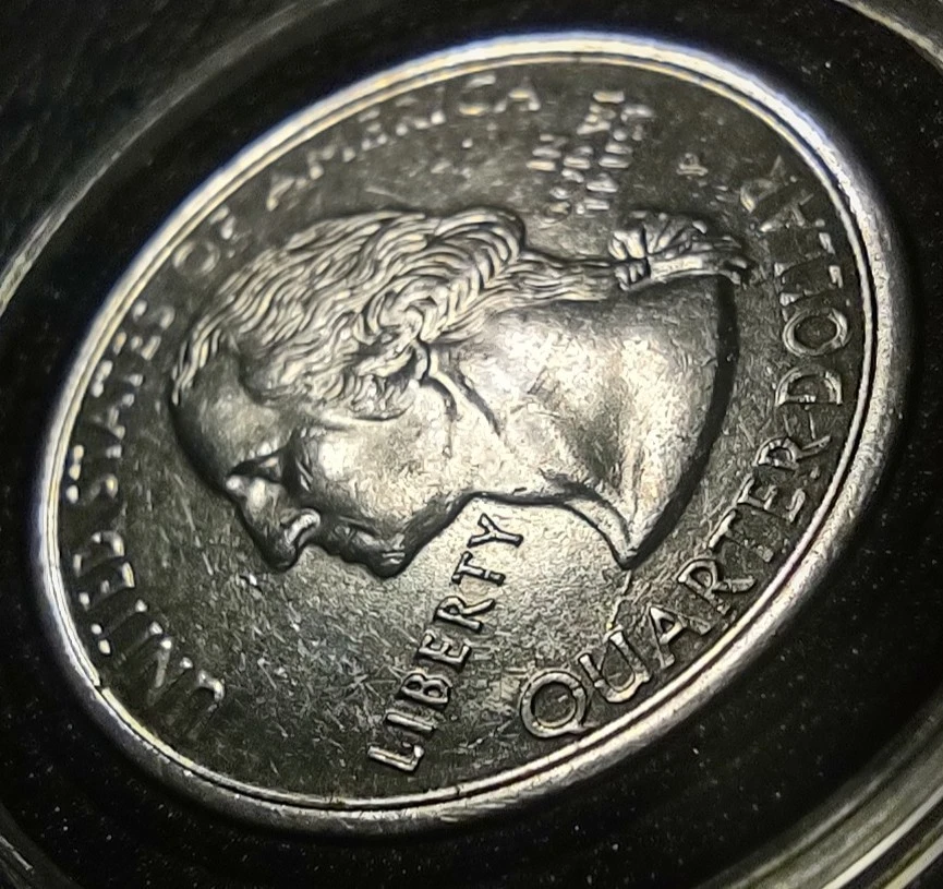 1999 P New Jersey State Quarter With Die Crack Error, DDO / DDR - Image 2 of 4