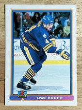 1991-92 Bowman #26 Uwe Krupp