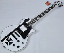 ESP LTD Iron Cross Snow White James Hetfield Guitar with Case B-Stock