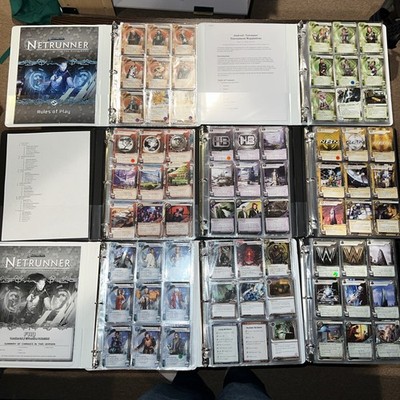 2,000+ Android Netrunner LCG TCG The Card Game Lot Fantasy Flight Cards