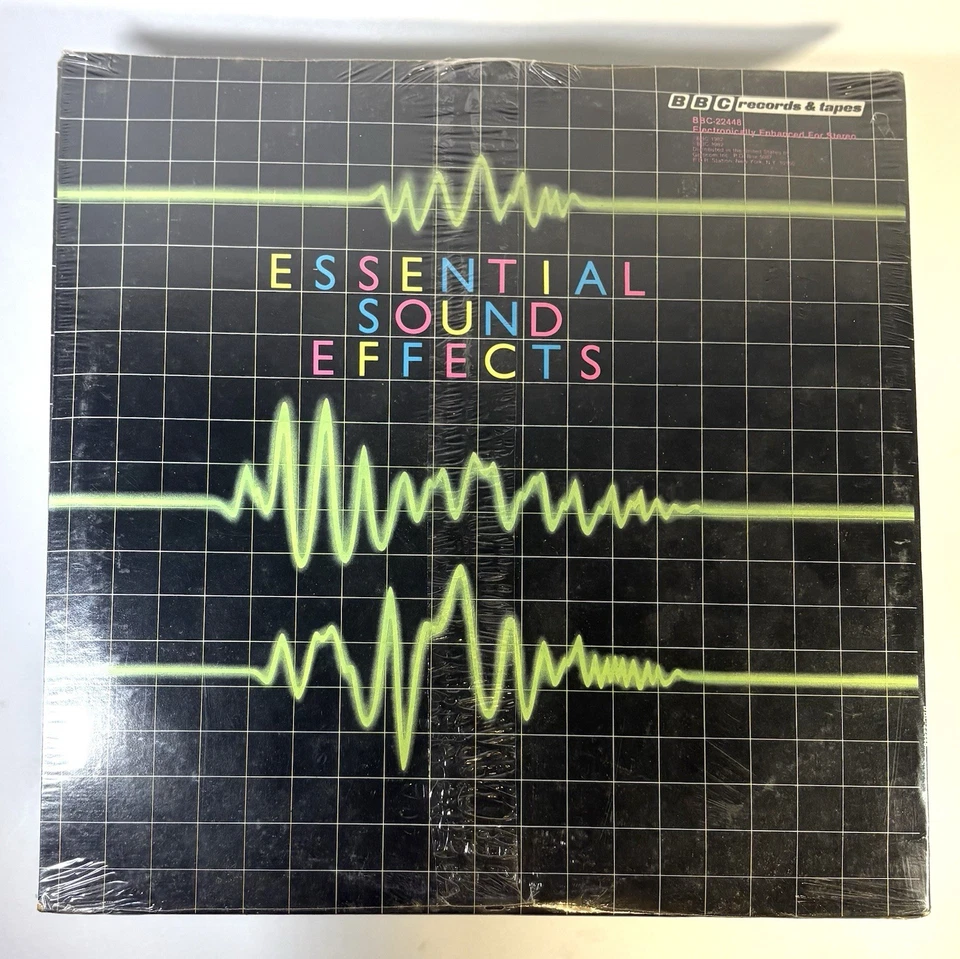 "Essential Sound Effects" by BBC Records • 2 LP • 1982 • Still Sealed / New - Image 2 of 2