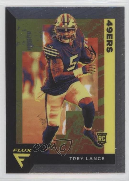 2021 Panini Chronicles Flux Rookies Trey Lance #FX-4 RC 1d0j