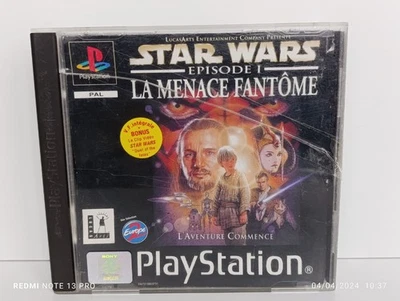 Star Wars Episode 1 La Menace Fantôme - PS1 PlayStation 1 PAL teste OK - Photo 1/3