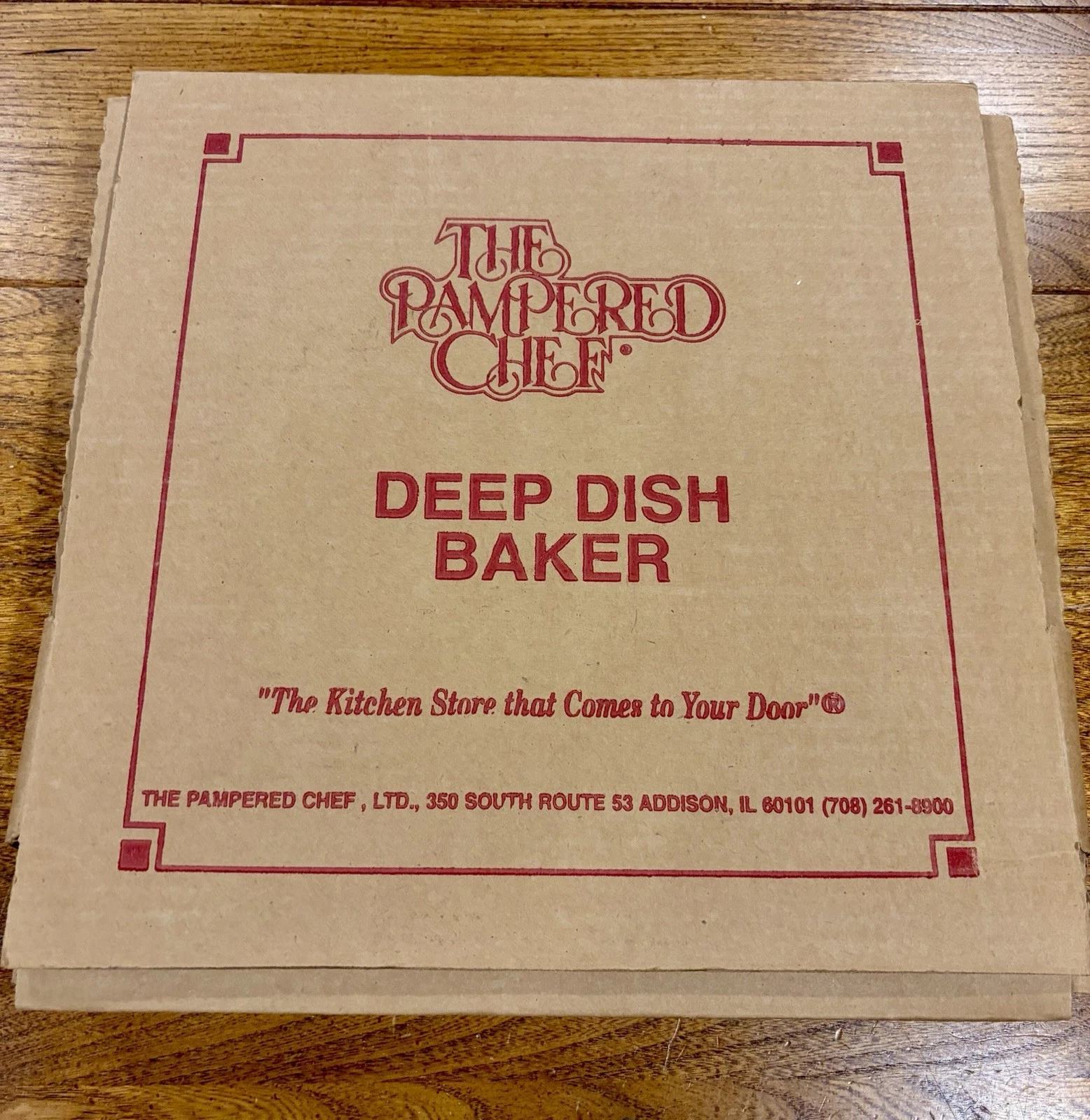 The Pampered Chef 11" Round Deep Dish Stoneware Baker With Box
Opens in a new window or tab