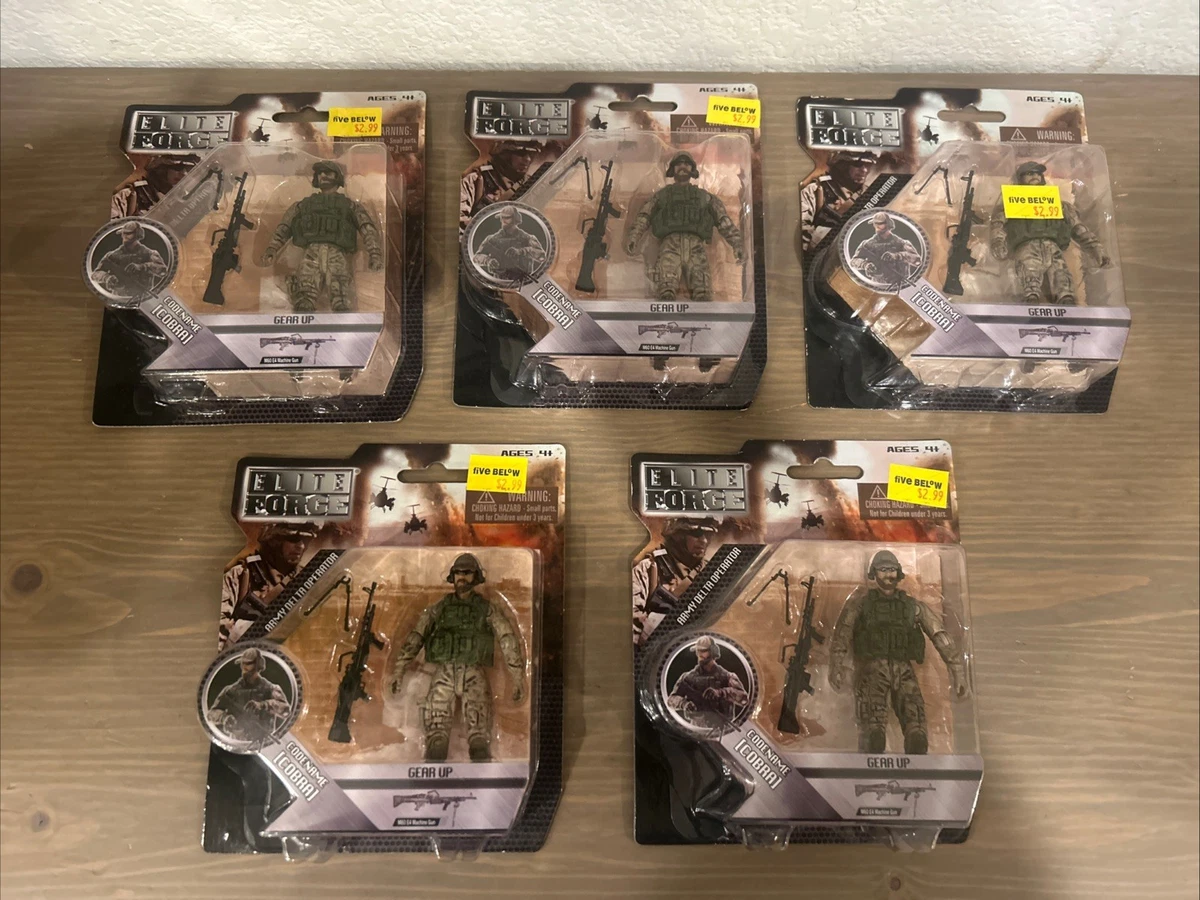 Elite Force Military & Adventure Action Figure 1:18 Action Figures