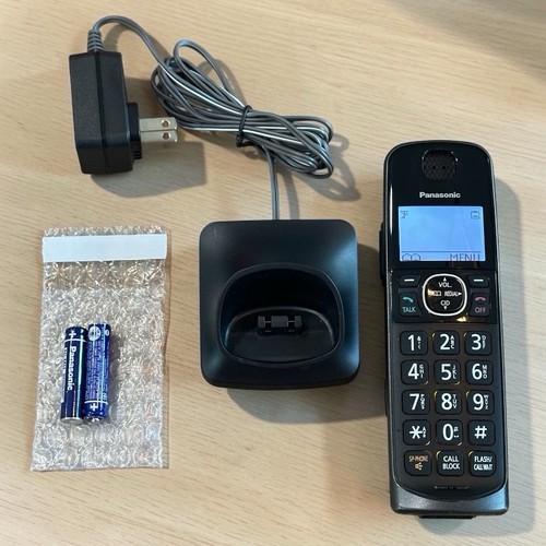 Panasonic KX-TGEA60 Expansion Phone Handset w/PNLC1079 Charging Cradle Base