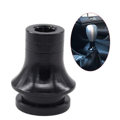 Pursuestar Black Aluminum Shift Knob Adapter Boot Retainer - M12*1.25 
