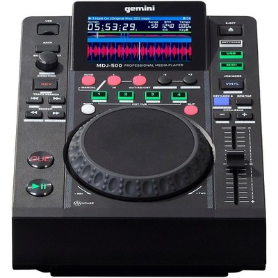 Gemini MDJ500 Professional USB DJ Media Player LN