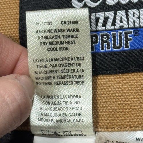 Walls Blizzard Pruf Youth Bibs Overalls Winter Work Farm Trucker Canvas XL 12/14 - Picture 12 of 14
