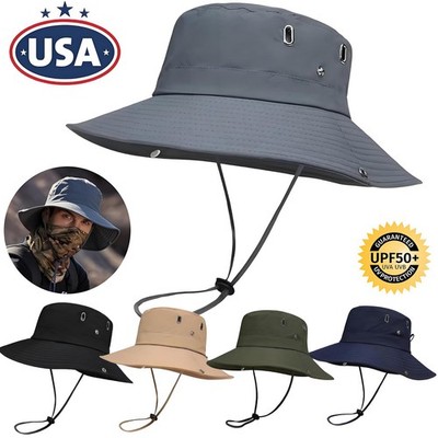 Bucket Hats Boonie Sun Hat UPF50+ Summer Wide Brim Fishing Hat  Men & Women US