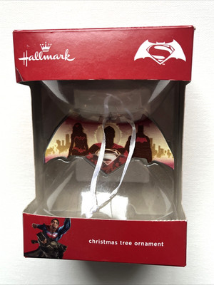 Hallmark Christmas Tree Ornament Batman V Superman: Dawn of Justice w/ Box