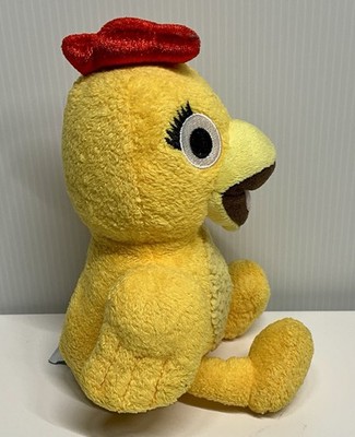 Fiesta Sprout Channel Chica Chicken Plush Stuffed Animal Yellow