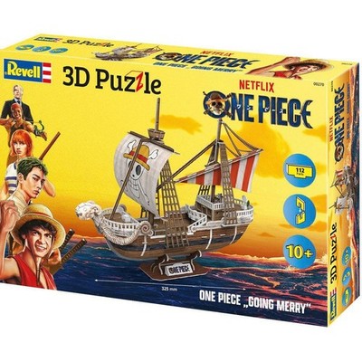 REVELL 00270 One Piece Flying Lamb/ Going Merry 3D Puzzle  (93 Teile)