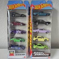 Hot Wheels 5-pack HW Motor Show and Fast  Furious bundle