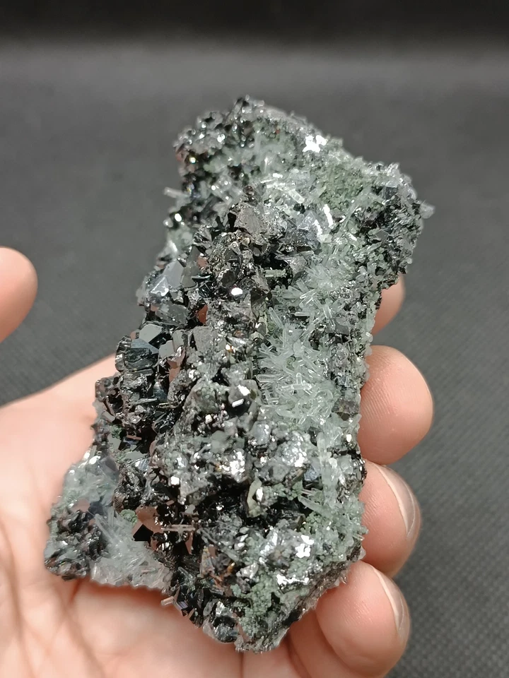 Galène Sphalerite Quartz 271 g Rhodopes BULGARIE Spécimen Minéral Collection - Photo 2/4