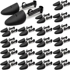   40 Pcs Men Adjustable Form Plastic Shoe Tree Shaper Keeper Boot Shoe Stretcher