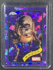 M.O.D.O.K. 2025 TOPPS CHROME MARVEL SAPPHIRE #117 PURPLE REFRACTOR 14/15