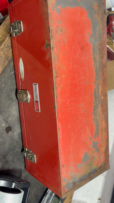 Sears Best Craftsman Commercial Tool Box 65141 W/Inner Tote Tray