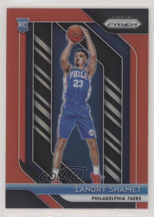 2018-19 Panini Prizm Red Prizm 138/299 Landry Shamet #199 Rookie RC 09c4