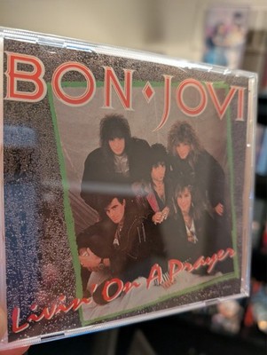 Bon Jovi CD VIDEO: Livin on A Prayer RARE!