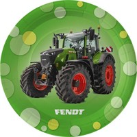 25 Partyteller Fendt Traktor Kinderparty Kindergeburtstag Teller Aus Pappe Party