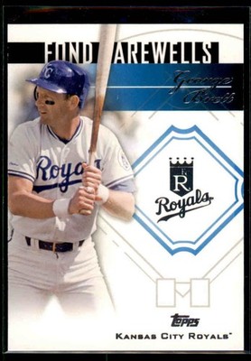 2014 Topps Update Fond Farewells George Brett #FF-GB Kansas City Royals