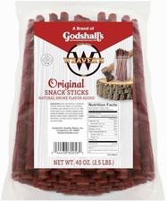 Weaver’s Original Snack Sticks 40oz Beef & Chicken 80 Mild Flavored Sticks