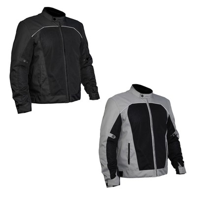 FULMER COOL MESH バイクジャケット Men's Fulmer Mesh Motorcycle Jacket Coat with Armor 509 COOL MESH