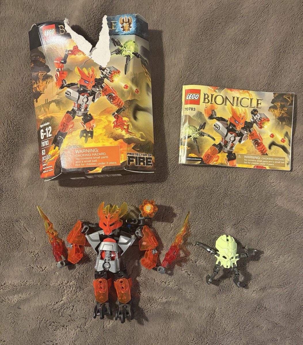 LEGO Bionicle Protector of Fire (70783) Complete Set with Box