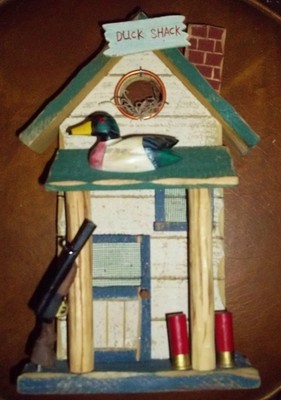 Duck Hunter's Duck Shack Wall Hanging ... A Great Gift