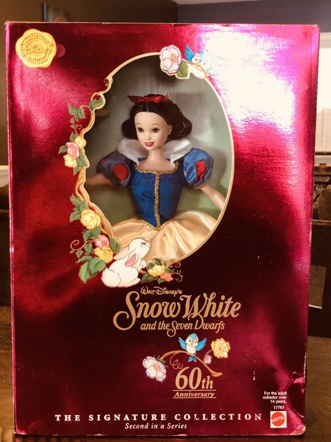 snow white 60th anniversary barbie