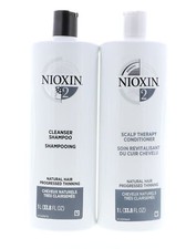 Nioxin System 2 Cleanser Shampoo, Scalp Thera...