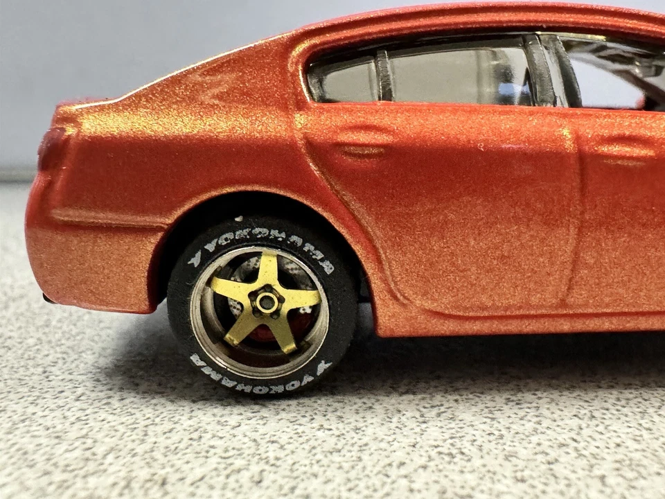 Matchbox Lexus GS430 Metalflake Orange 2010 rueda suelta intercambio personalizado en Carlomos Foto 3 de 4