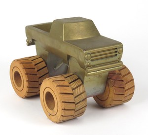 wooden monster truck