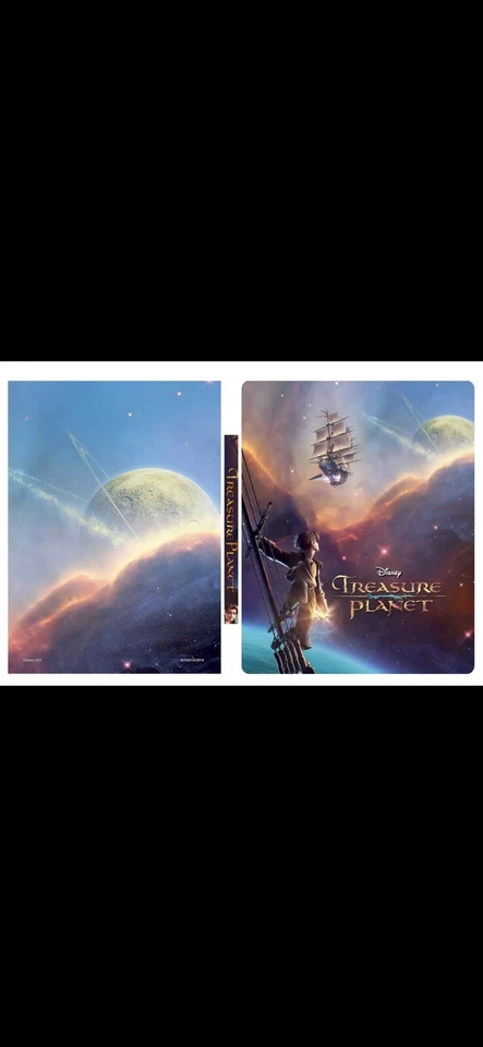 DISNEY'S TREASURE PLANET -CUSTOMIZED STEELBOOK ONLY, NO DISC - Image 2 of 2