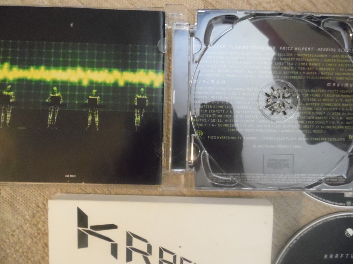 洋楽 Kraftwerk : Minimum-Maximum 5.1 SACD GER KRAFTWERK.SACD.MINIMUM MAXIMUM.2 CD SET.5.1 AND STEREO.MEGA RARE