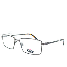 City Eyewear DC 38 COL 10 Eyeglasses Brown Rectangular Frames 53[]15 140 mm