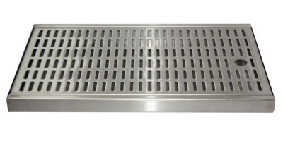 Edelstahl Tropfblech Tropfschale  24x17,30x15,30x20,44x19/27,50x20/25/30,70x30cm