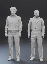 Sanford and Son - Fred and Lamont - 3D printed 2 Figure set 1:24 scale