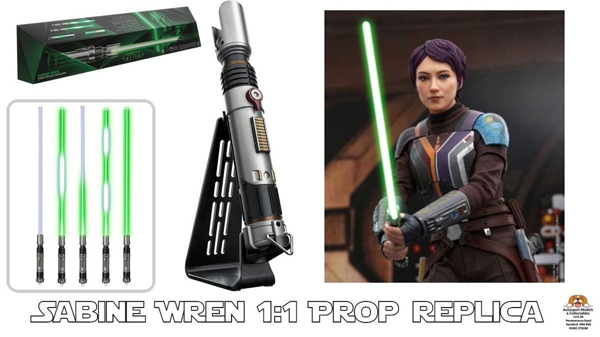 Star Wars The Black Series ~ Sabine Wren Force FX Elite Electronic