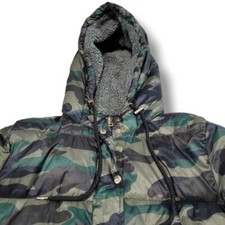 Manteau Camouflage Forever 21 - Taille Petit - Doudoune Légère - Vert - Occasion Bon état