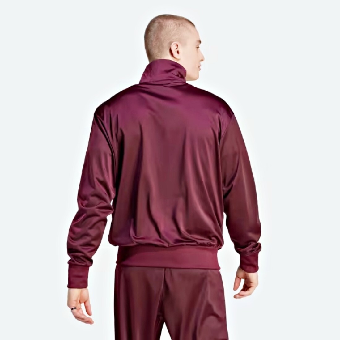 ADIDAS Men's ADICOLOR FIREBIRD TRACKTOP JACKET - IN4683 Burgundy
