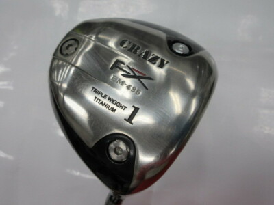 Golf Driver Crazy FX BM-435 Crazy Black CB-46 Flex 7.2(S) 9.5