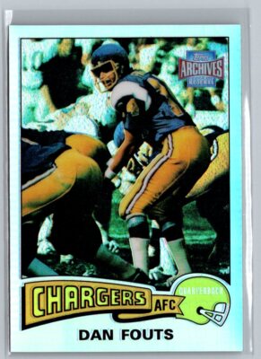 2001 Topps Archives Reserve #18 Dan Fouts