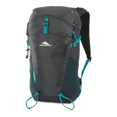 High Sierra 30L Pathway Backpack w/Hydration Storage for Hiking,  Black(Used)