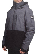 Quiksilver  Men's Ski Jacket Water Resistant  Adjustable Hood     Size XL