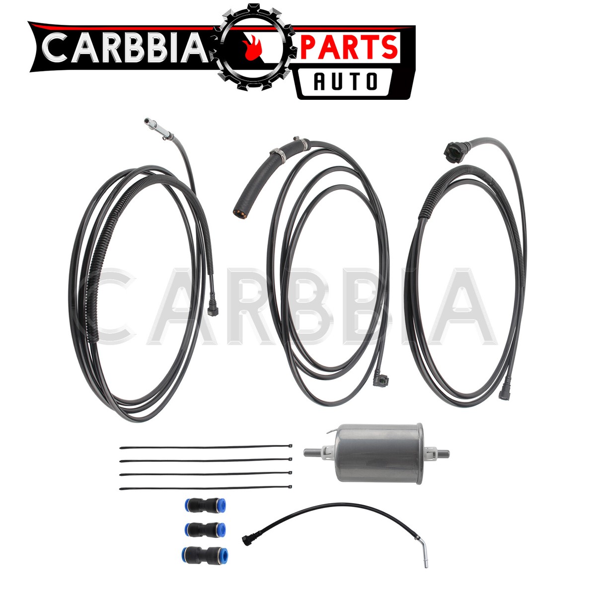 Fuel Lines Kit For 1999-2003 Chevy Silverado & GMC Sierra Diesel - Includes Filter