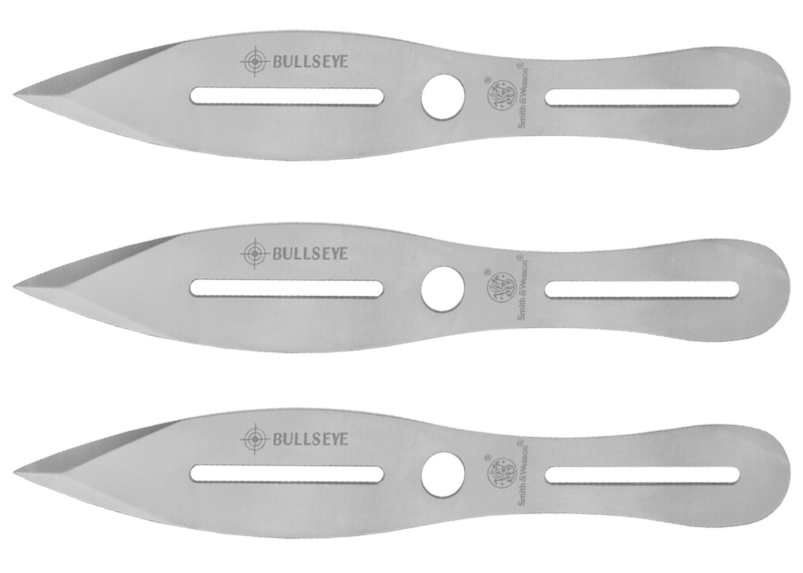 SMITH & WESSON THROWING KNIFE SET WITH BLACK NYLON SHEATH THROW KNIFE