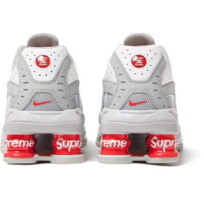 Size 8 - Supreme x Nike Shox Ride 2 White for sale online | eBay